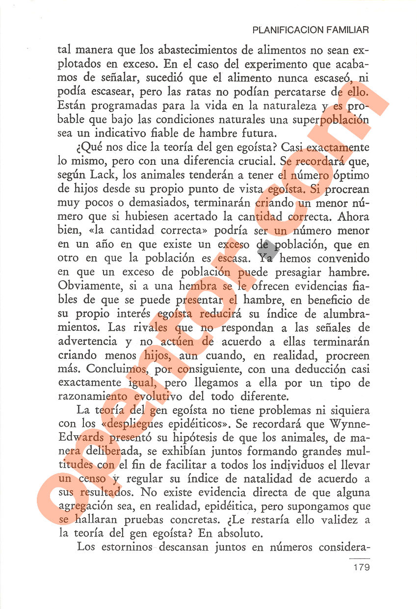 El gen egoísta de Richard Dawkins - Página 179