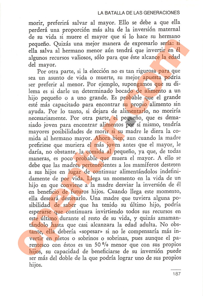 El gen egoísta de Richard Dawkins - Página 187