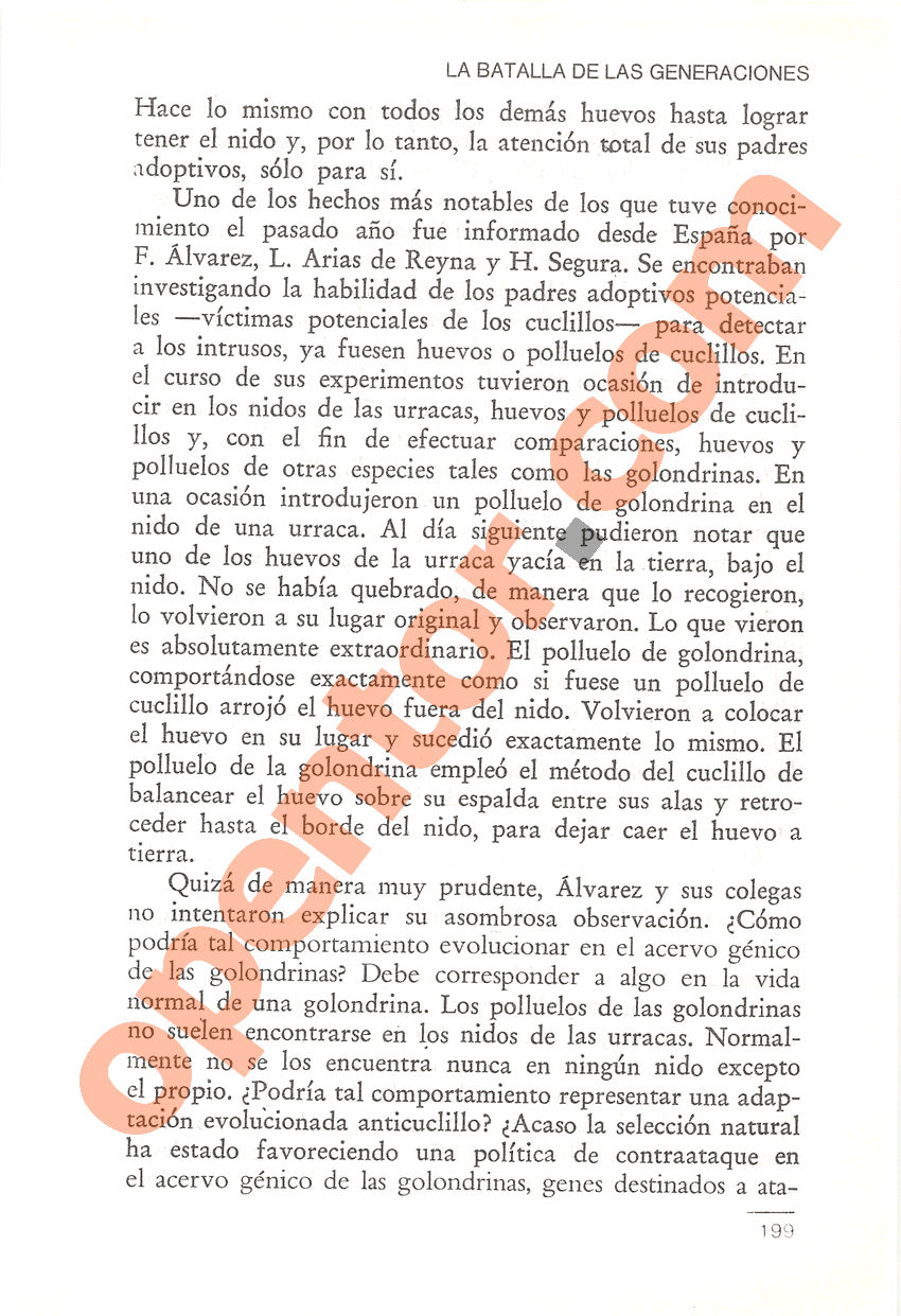 El gen egoísta de Richard Dawkins - Página 199