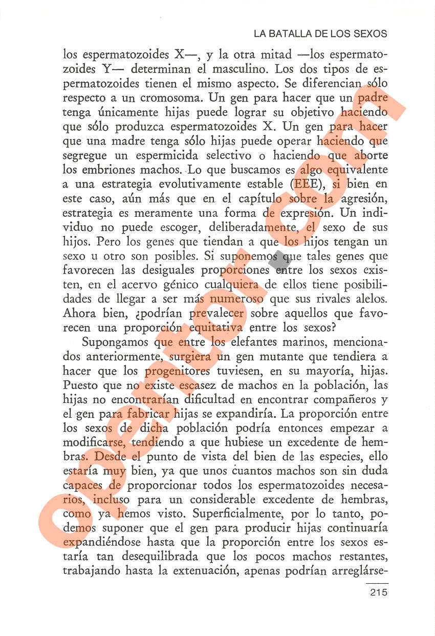 El gen egoísta de Richard Dawkins - Página 215