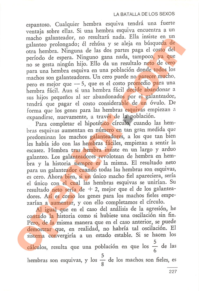 El gen egoísta de Richard Dawkins - Página 227