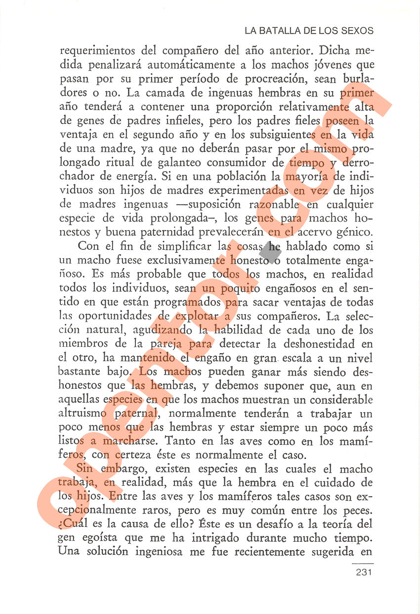 El gen egoísta de Richard Dawkins - Página 231