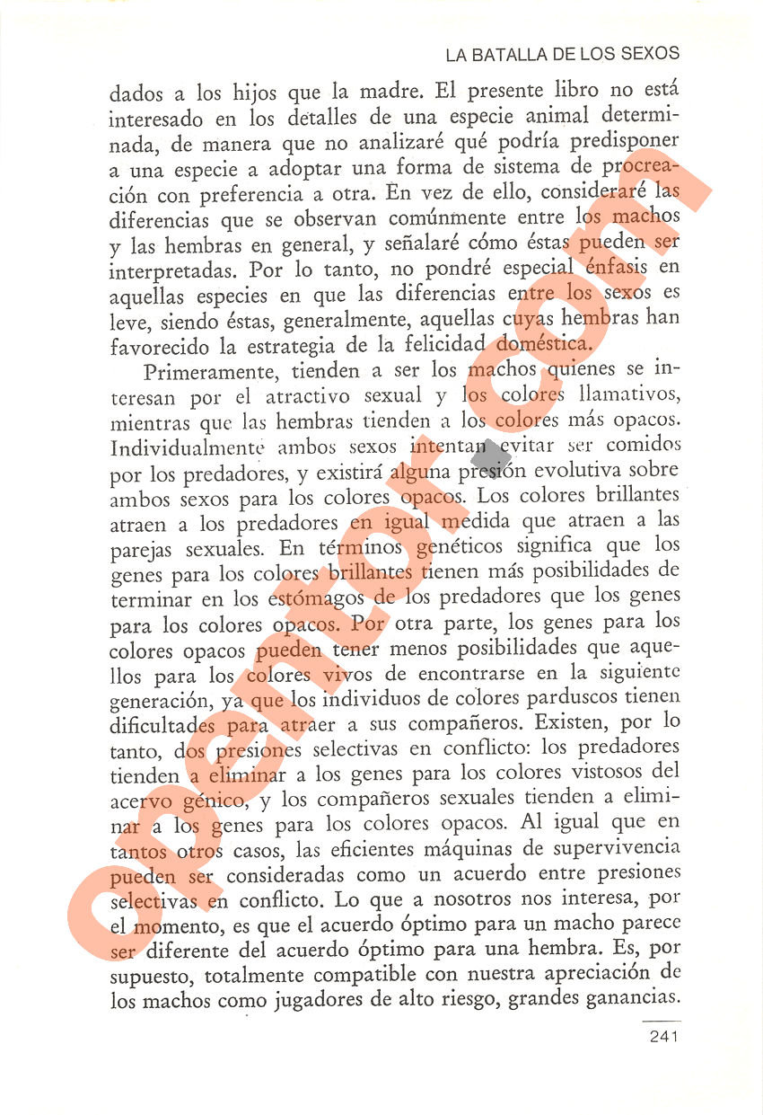 El gen egoísta de Richard Dawkins - Página 241