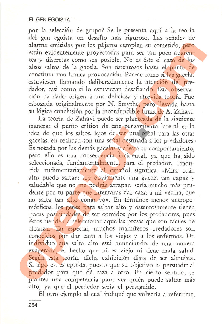 El gen egoísta de Richard Dawkins - Página 254