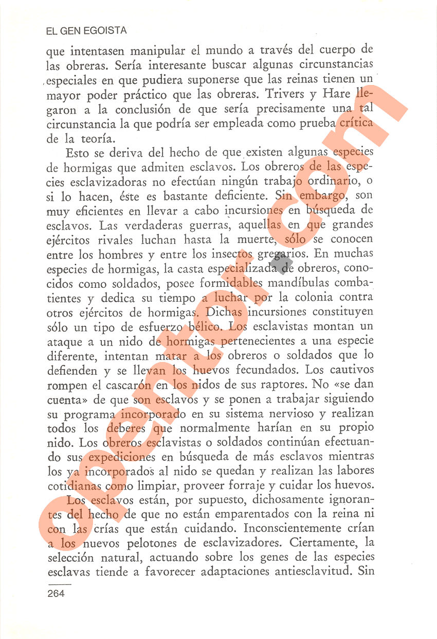 El gen egoísta de Richard Dawkins - Página 264