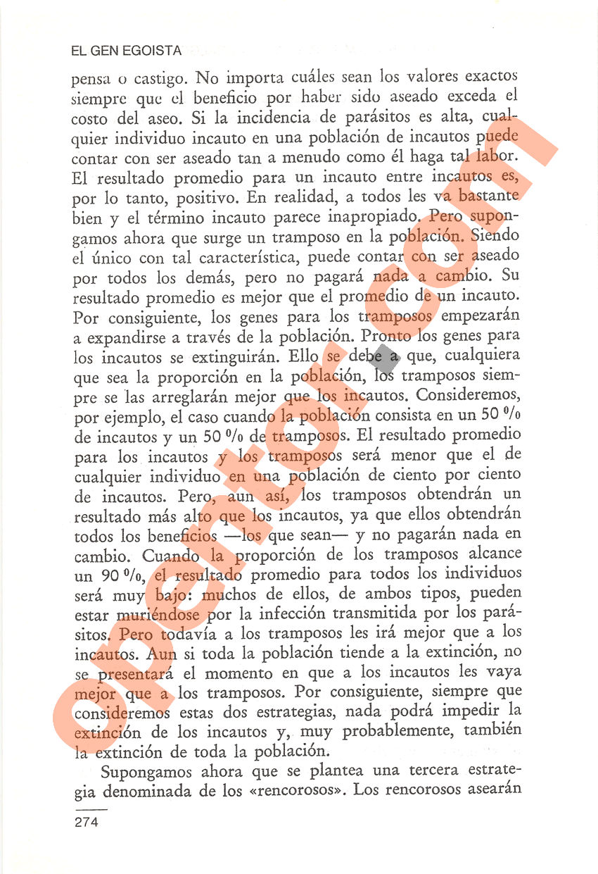 El gen egoísta de Richard Dawkins - Página 274