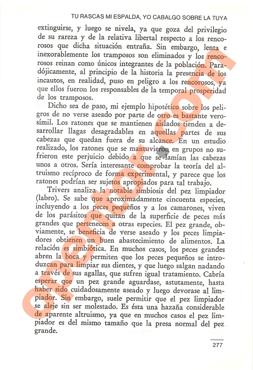 El gen egoísta de Richard Dawkins - Página 277