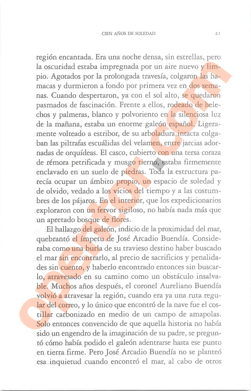 Cien años de soledad de Gabriel García Márquez - Página 21