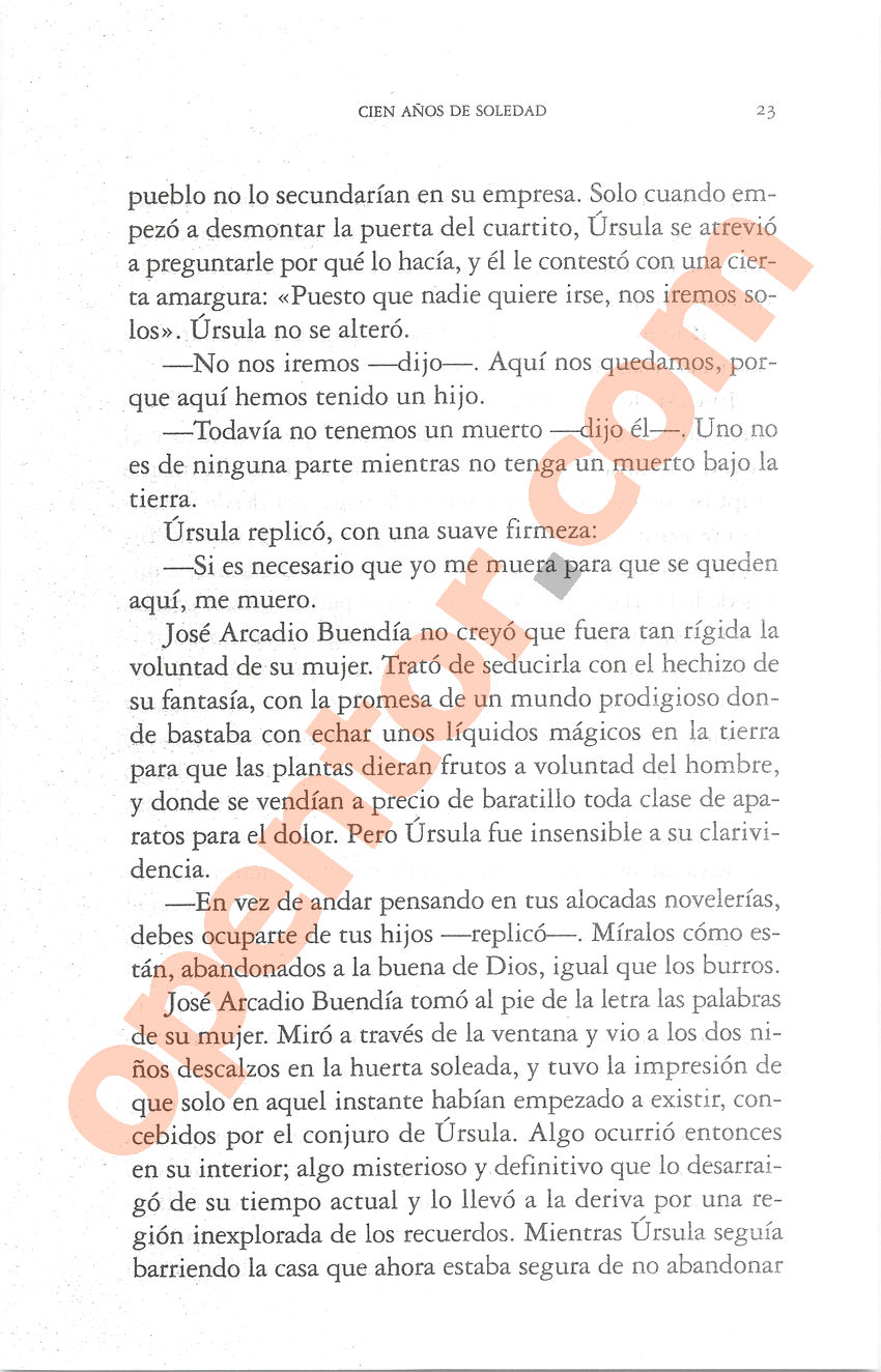 Cien años de soledad de Gabriel García Márquez - Página 23