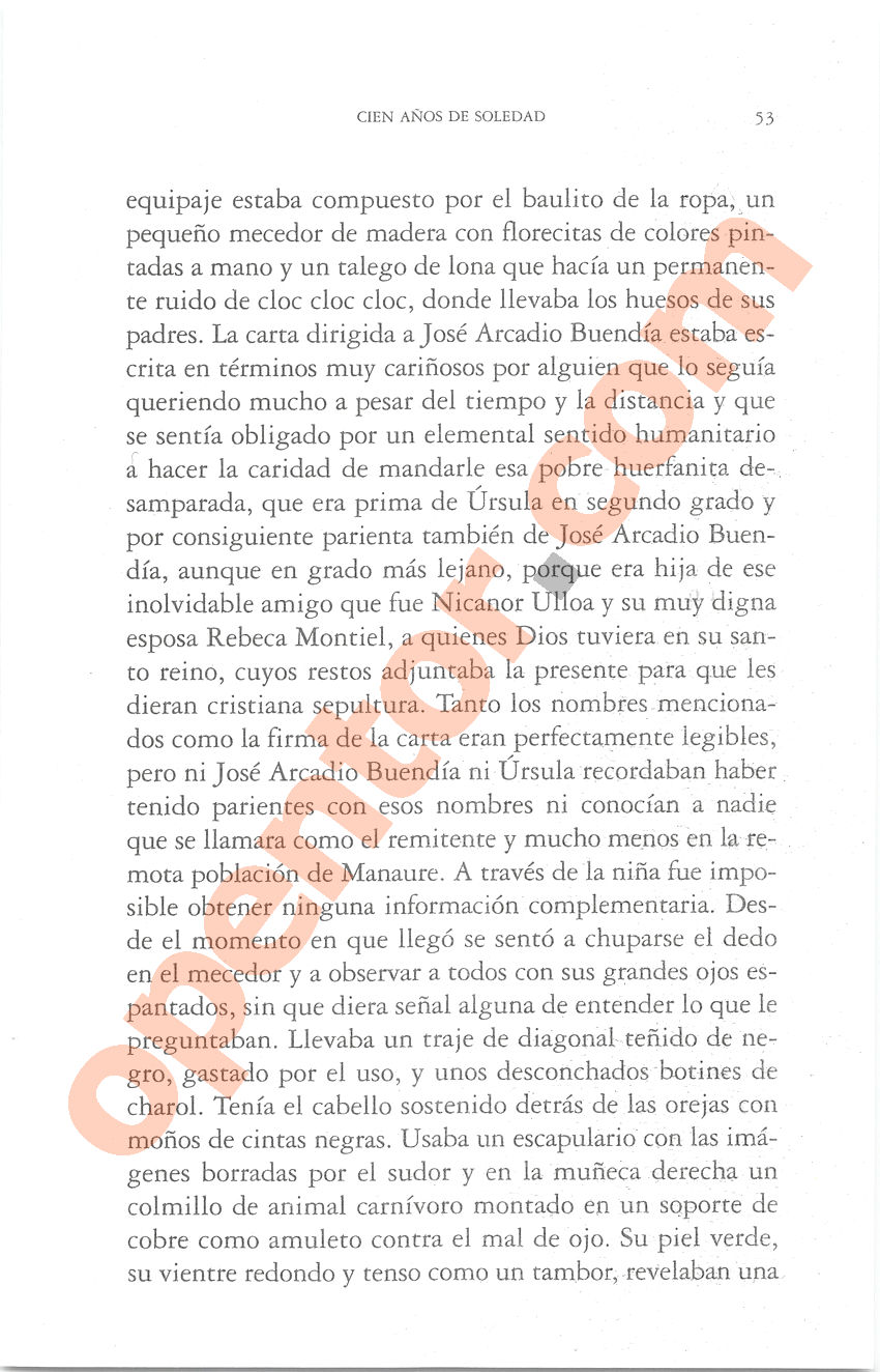 Cien años de soledad de Gabriel García Márquez - Página 53