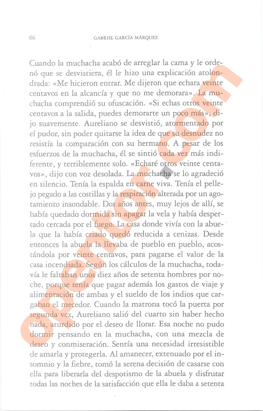 Cien años de soledad de Gabriel García Márquez - Página 66