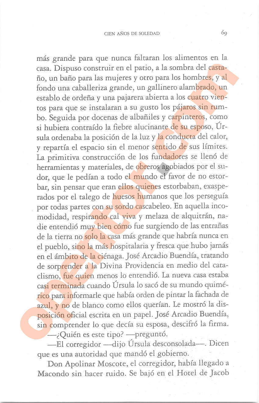 Cien años de soledad de Gabriel García Márquez - Página 69