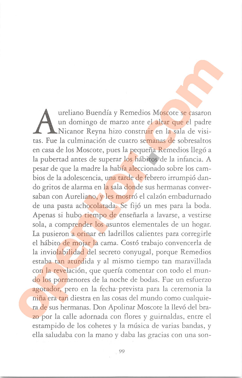 Cien años de soledad de Gabriel García Márquez - Página 99