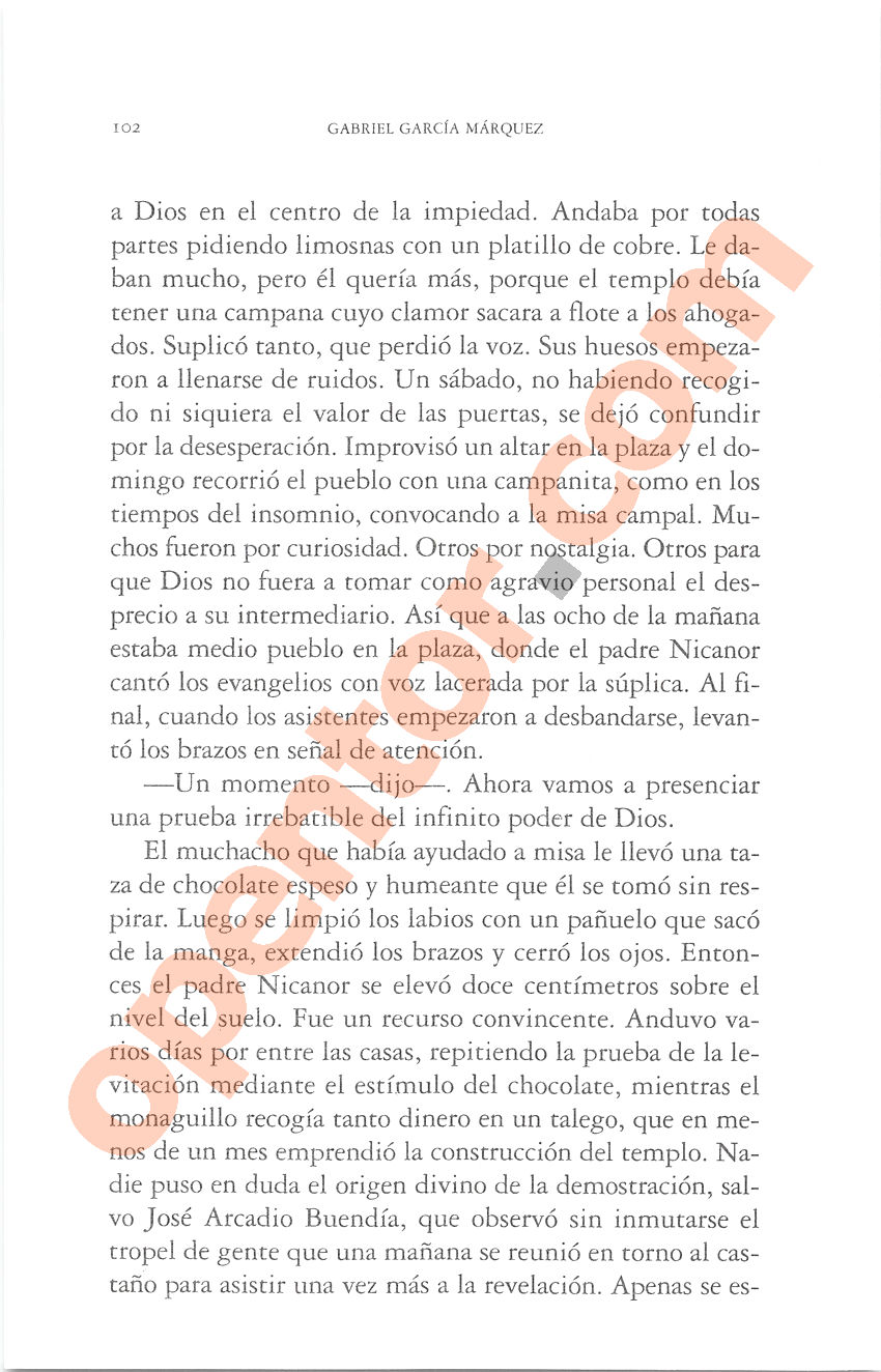 Cien años de soledad de Gabriel García Márquez - Página 102