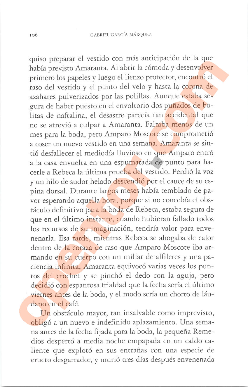 Cien años de soledad de Gabriel García Márquez - Página 106