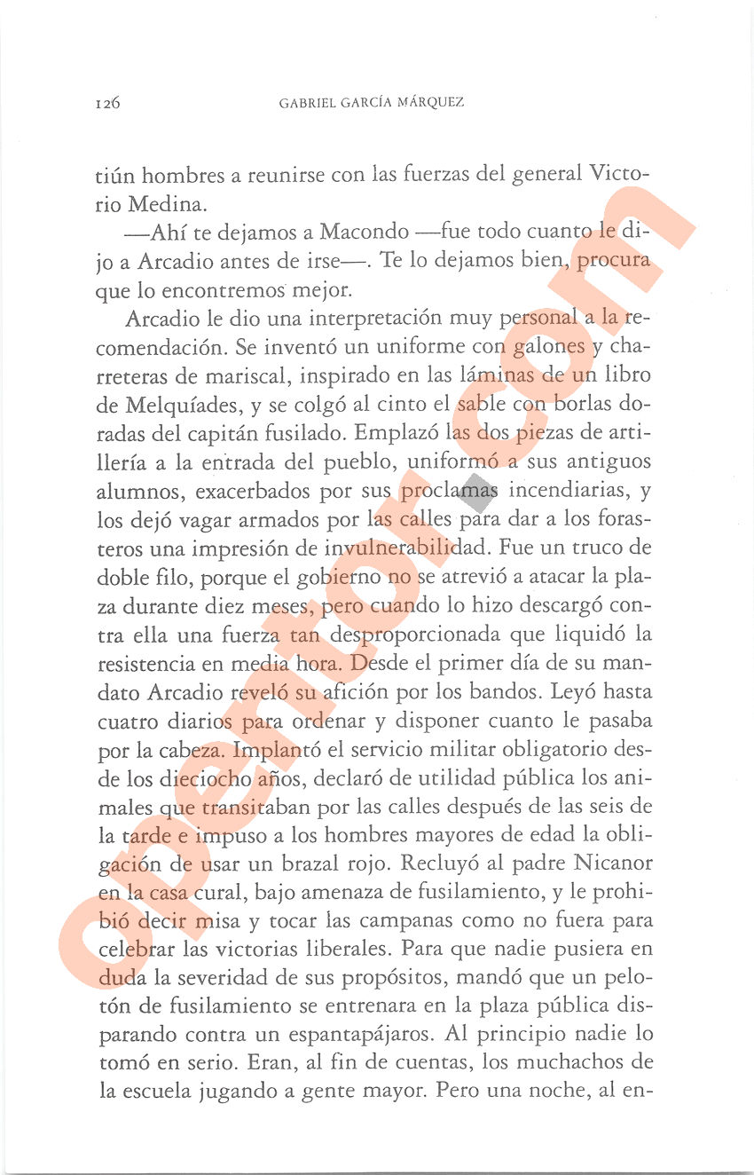 Cien años de soledad de Gabriel García Márquez - Página 126