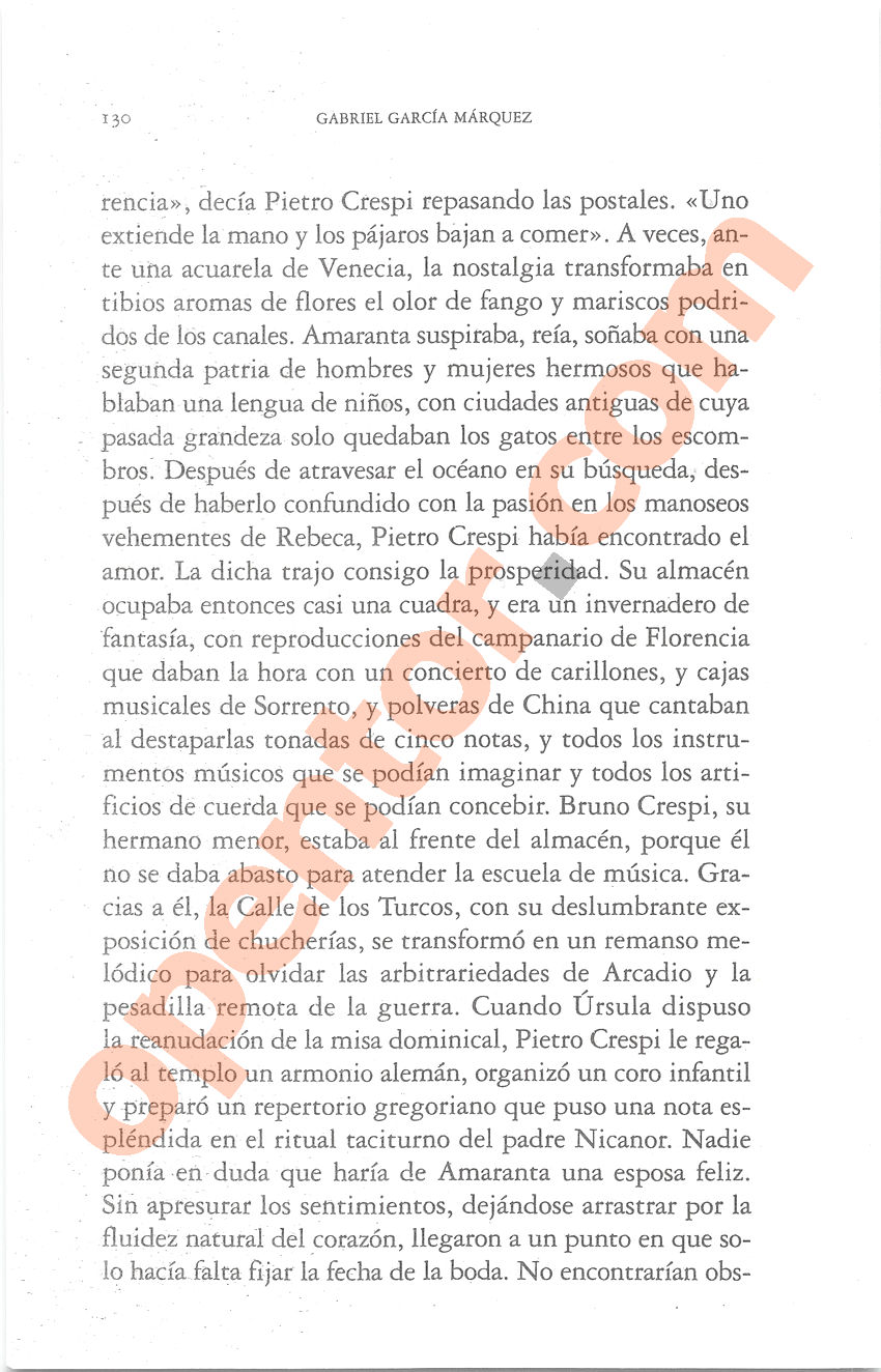 Cien años de soledad de Gabriel García Márquez - Página 130