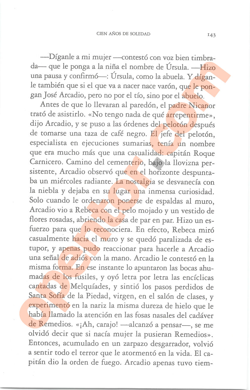 Cien años de soledad de Gabriel García Márquez - Página 143