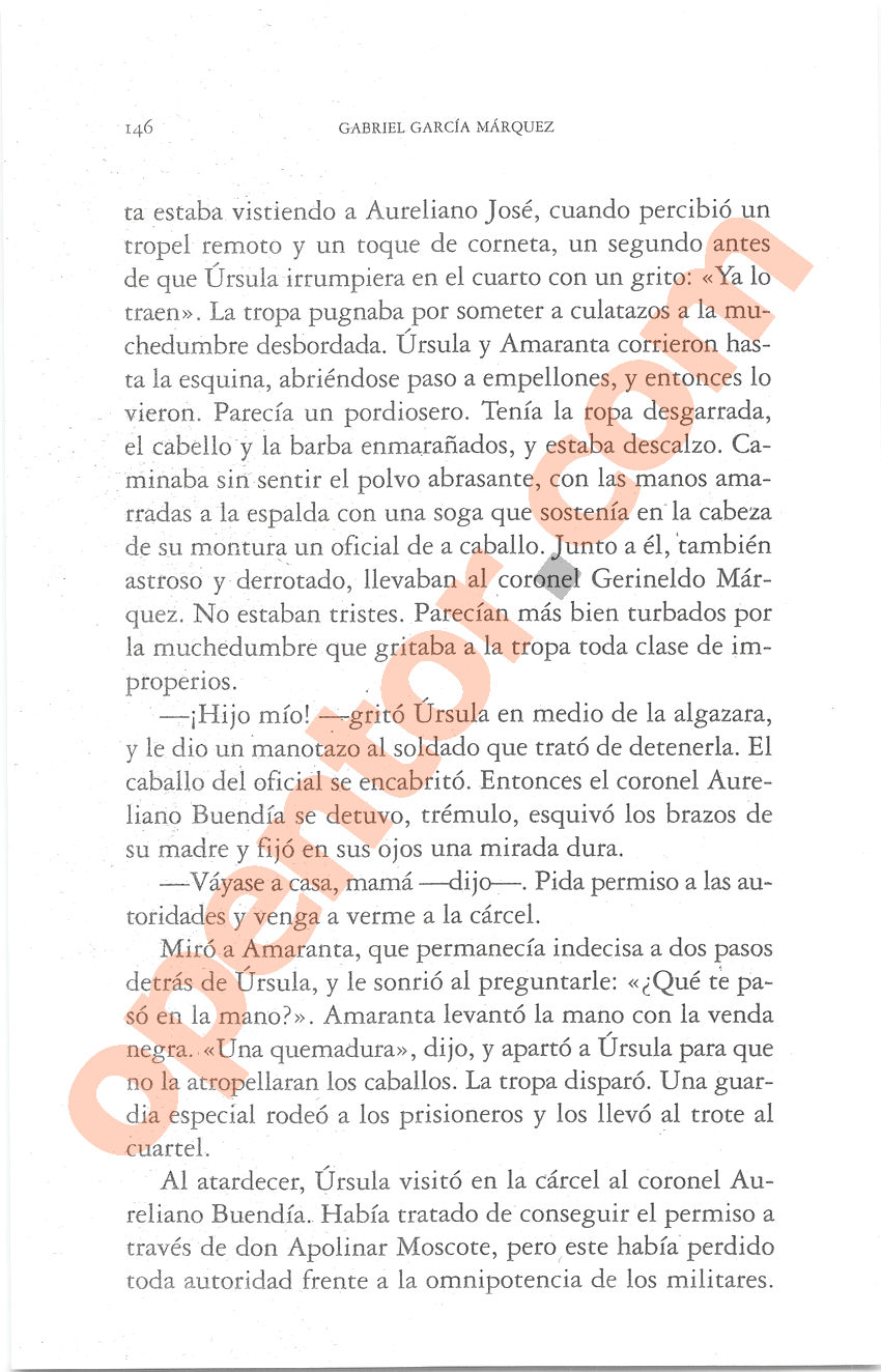 Cien años de soledad de Gabriel García Márquez - Página 146
