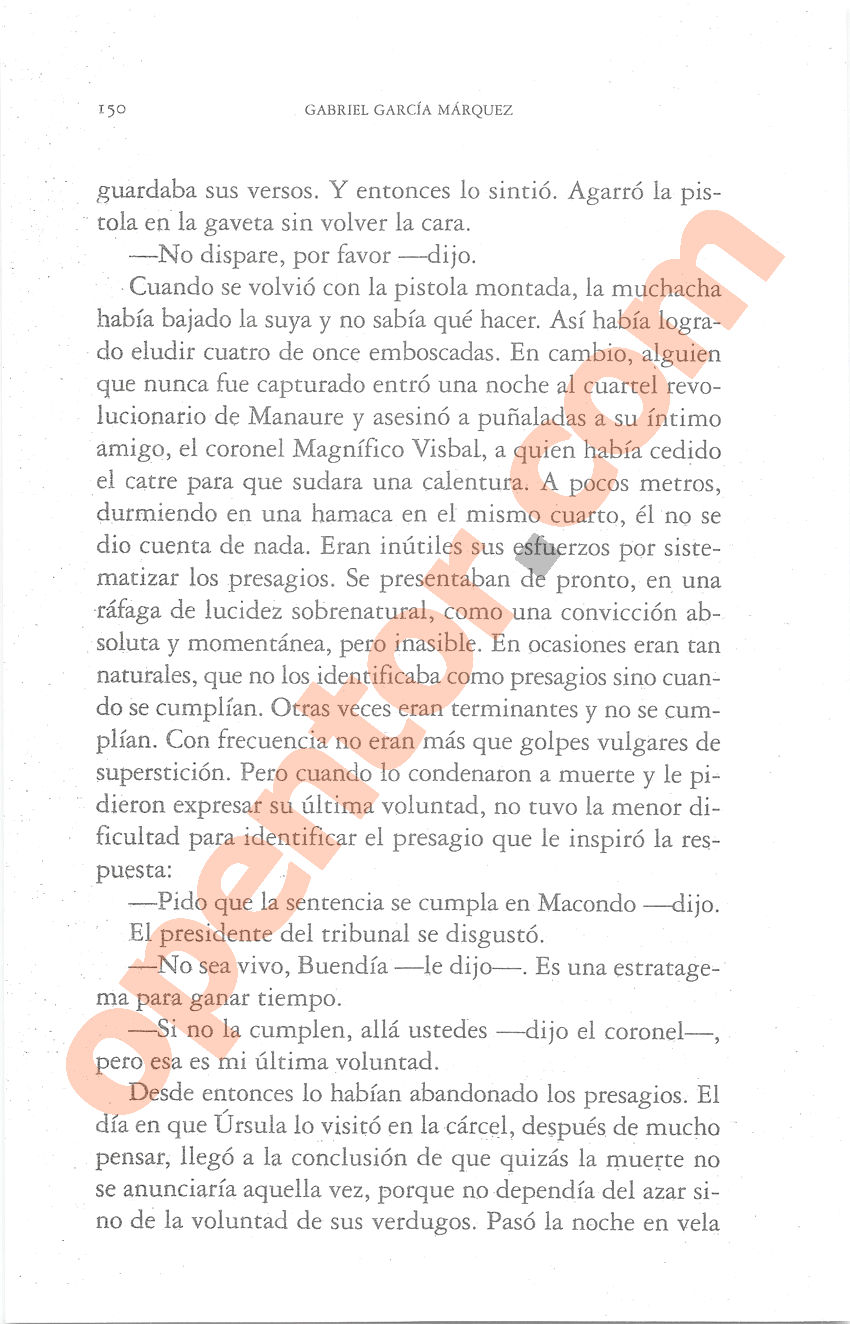 Cien años de soledad de Gabriel García Márquez - Página 150