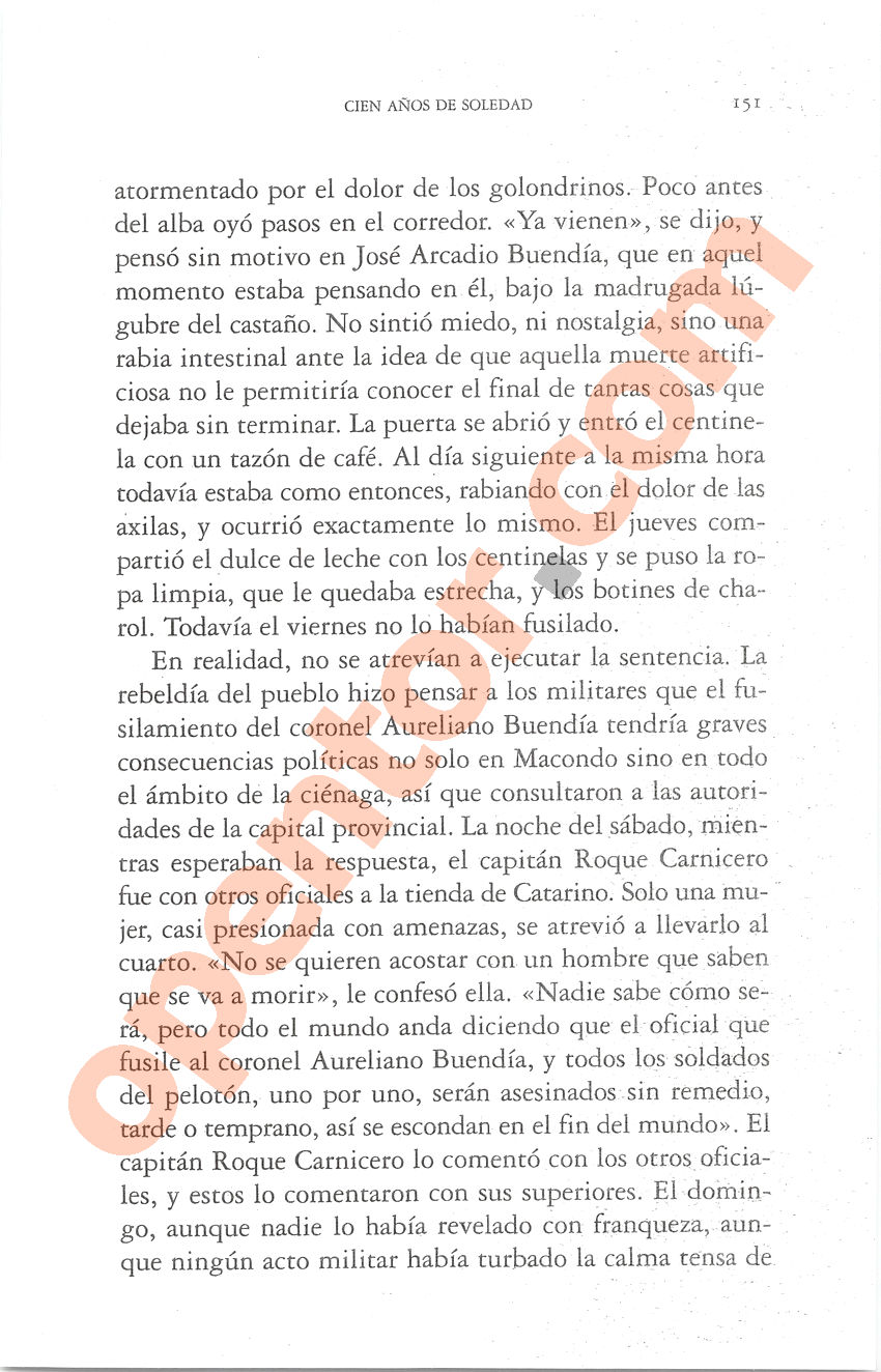Cien años de soledad de Gabriel García Márquez - Página 151
