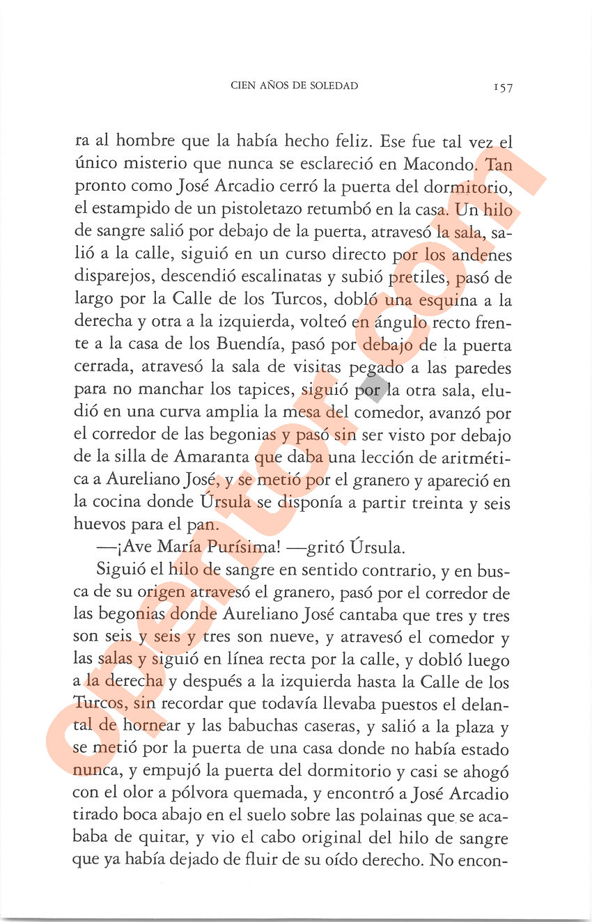 Cien años de soledad de Gabriel García Márquez - Página 157