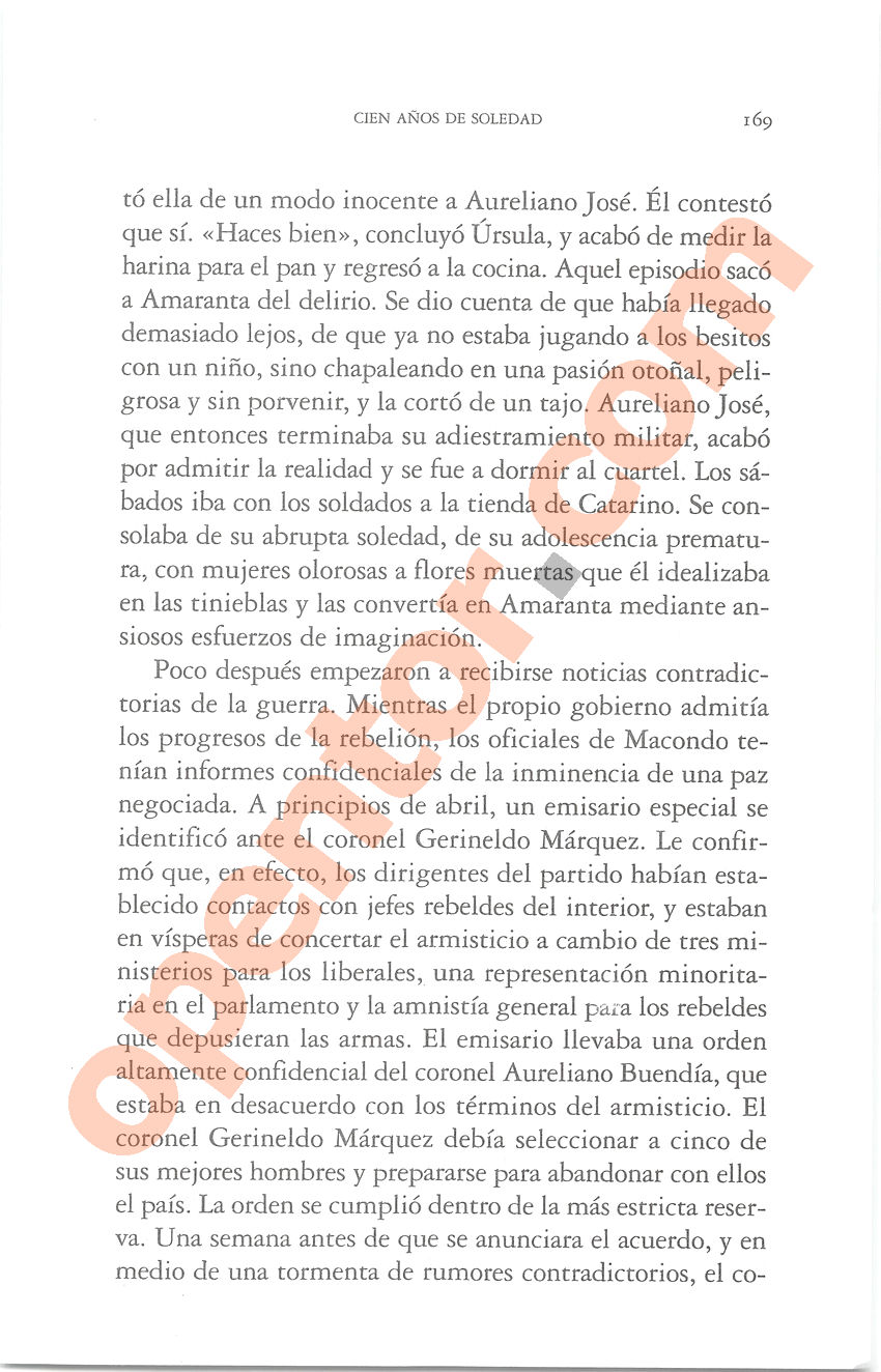 Cien años de soledad de Gabriel García Márquez - Página 169