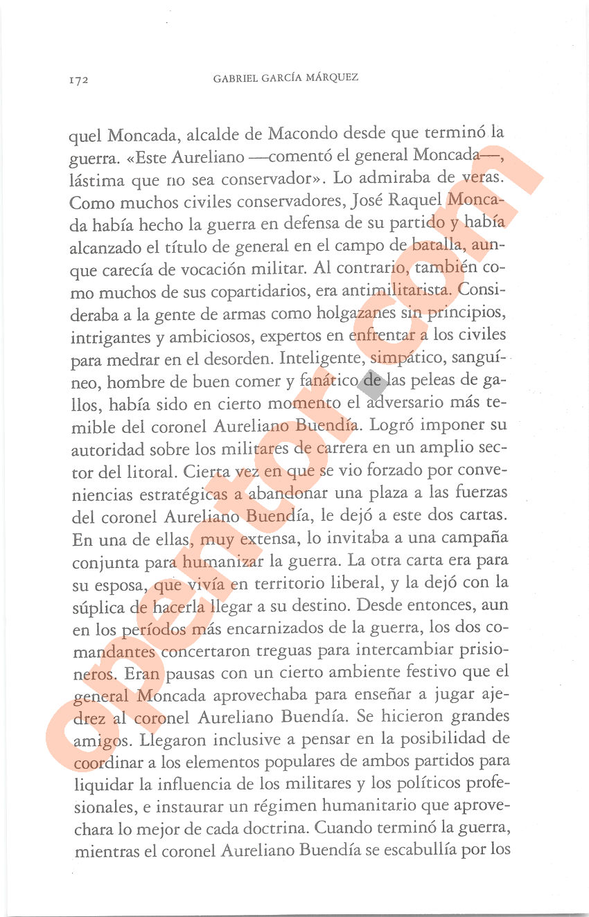Cien años de soledad de Gabriel García Márquez - Página 172