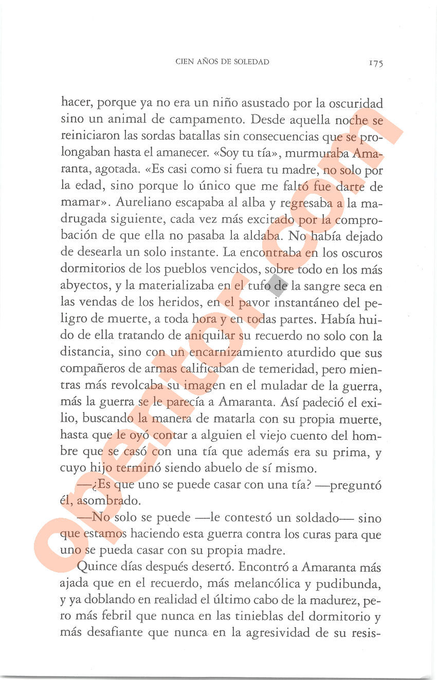 Cien años de soledad de Gabriel García Márquez - Página 175