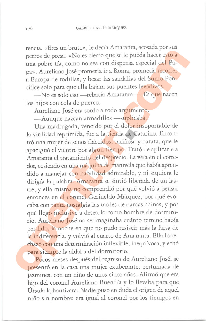 Cien años de soledad de Gabriel García Márquez - Página 176