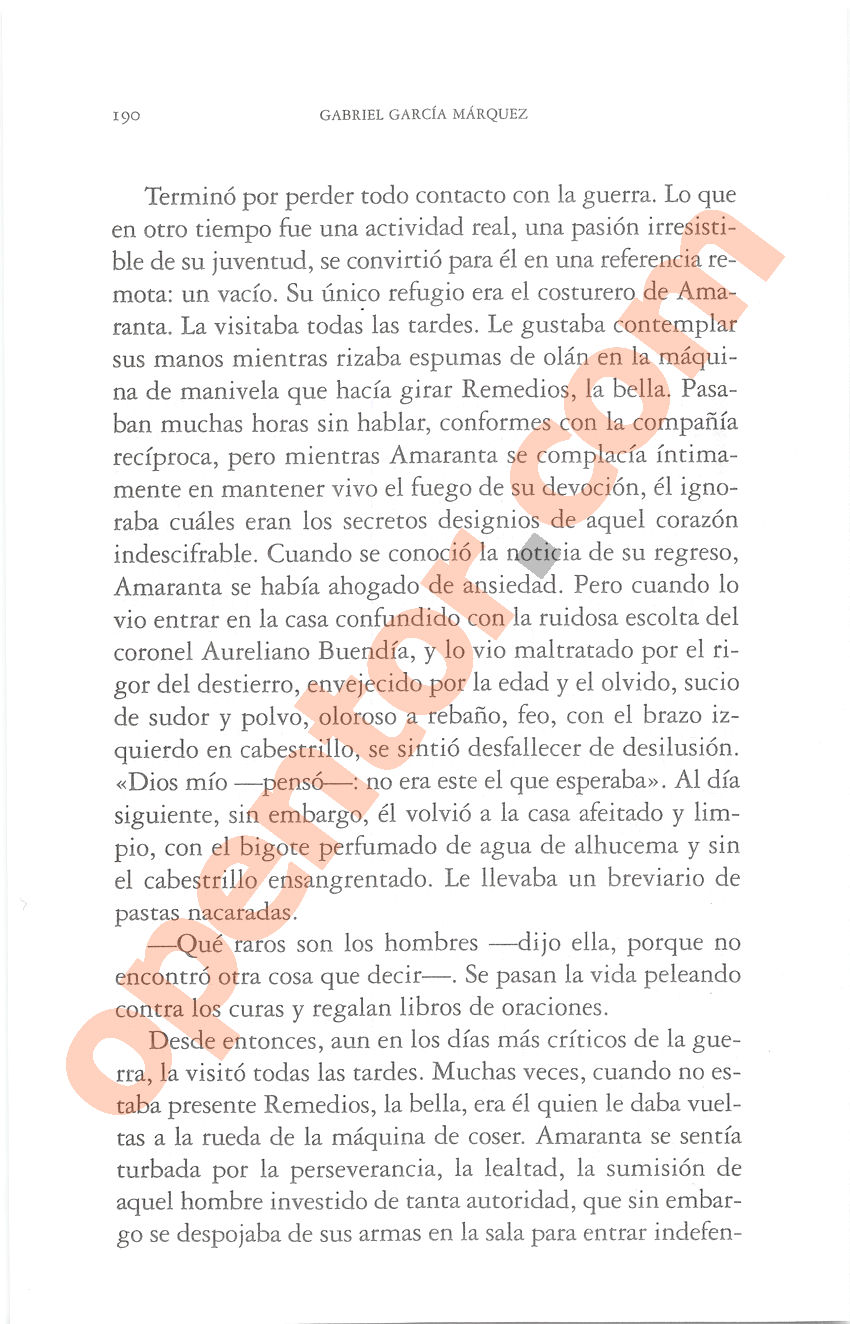 Cien años de soledad de Gabriel García Márquez - Página 190