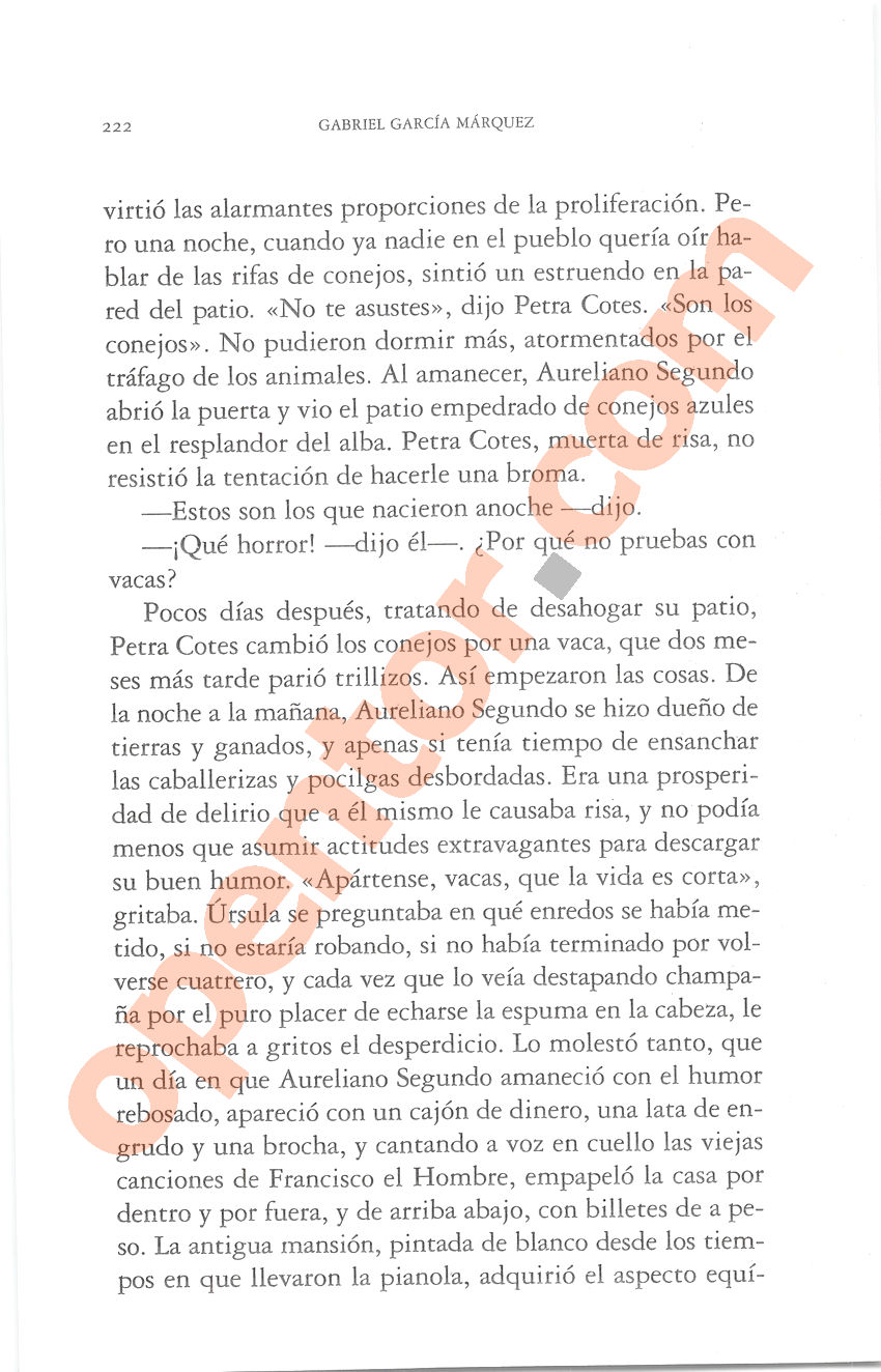 Cien años de soledad de Gabriel García Márquez - Página 222
