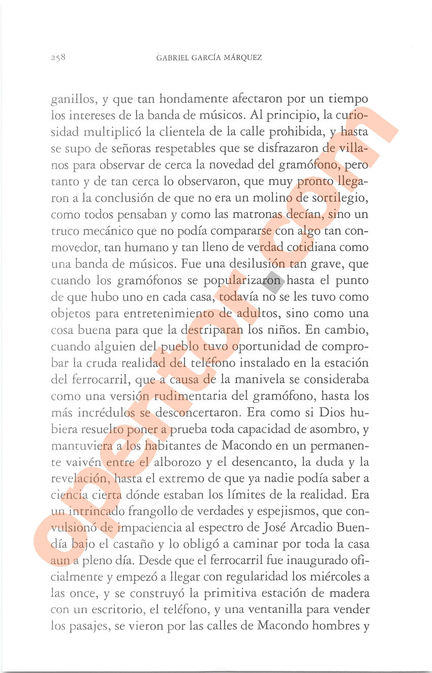 Cien años de soledad de Gabriel García Márquez - Página 258