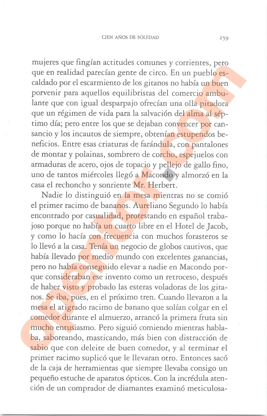 Cien años de soledad de Gabriel García Márquez - Página 259