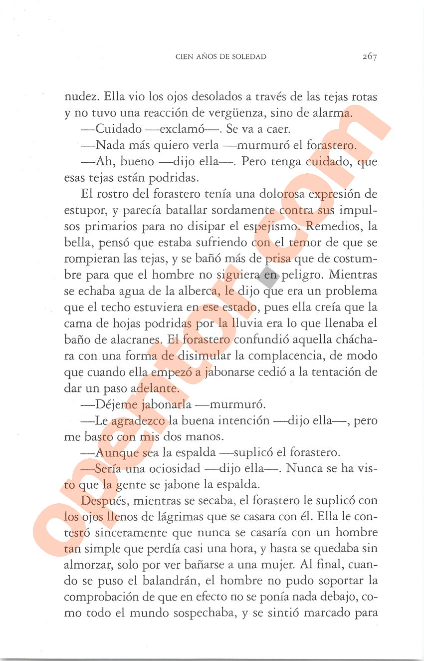 Cien años de soledad de Gabriel García Márquez - Página 267