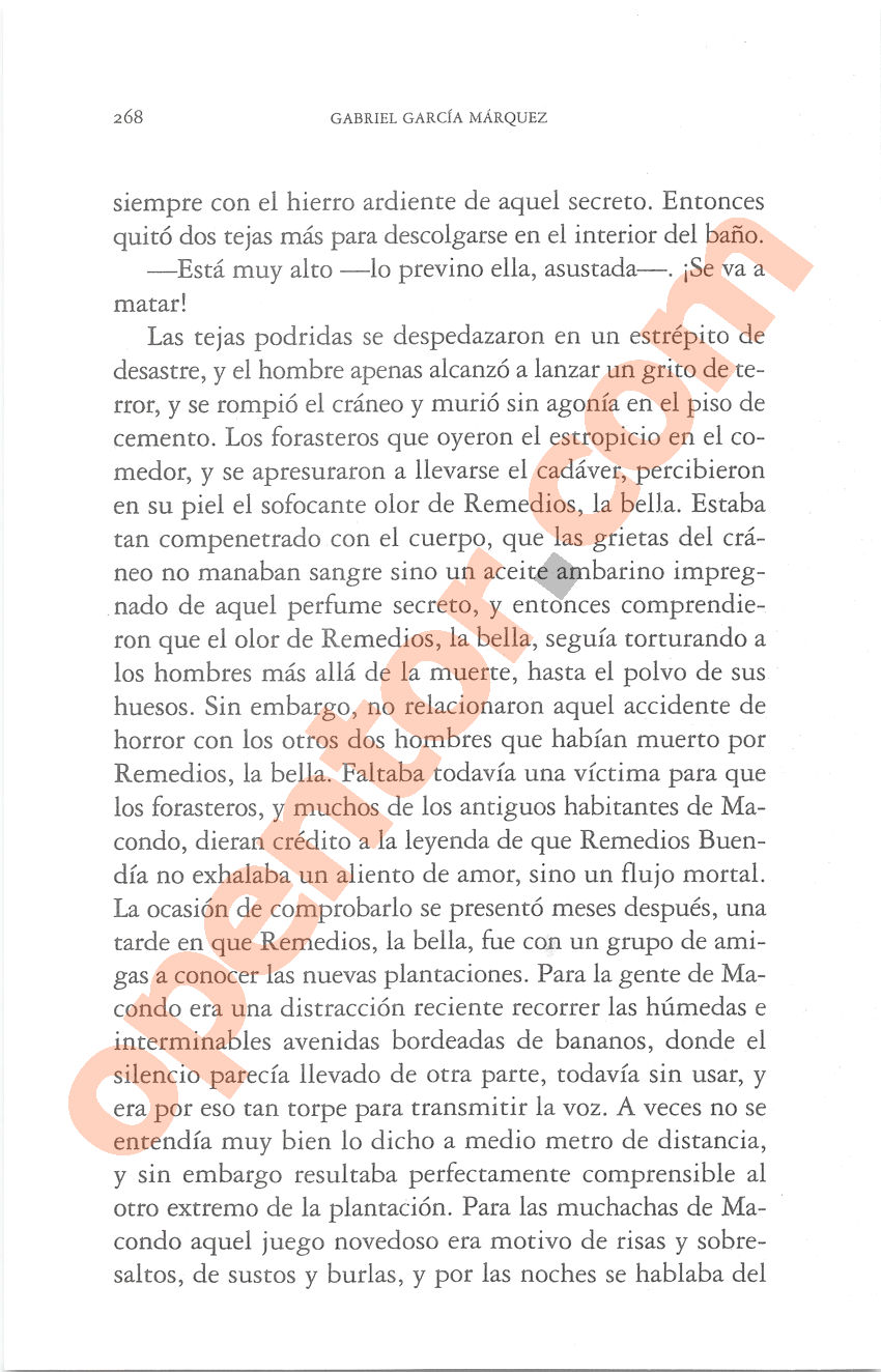 Cien años de soledad de Gabriel García Márquez - Página 268