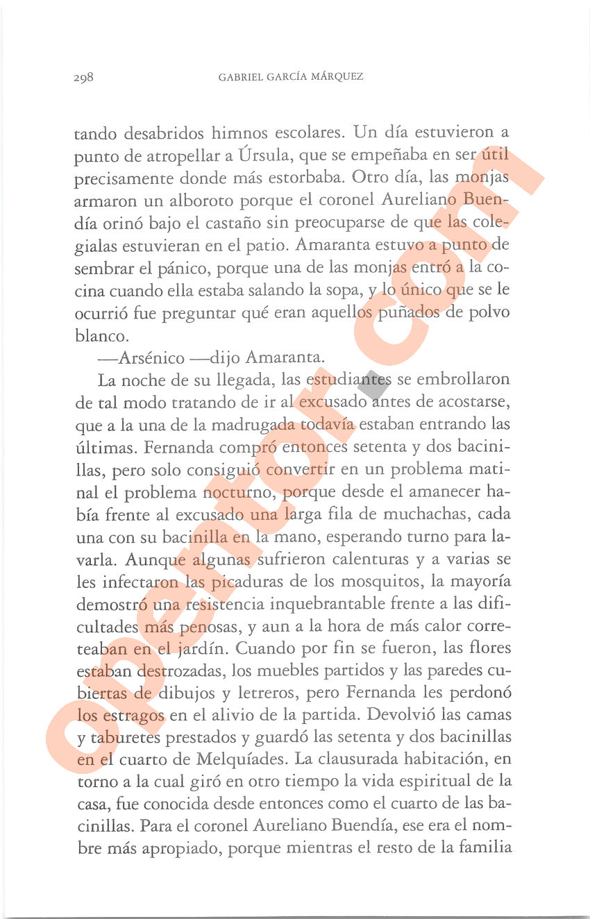 Cien años de soledad de Gabriel García Márquez - Página 298