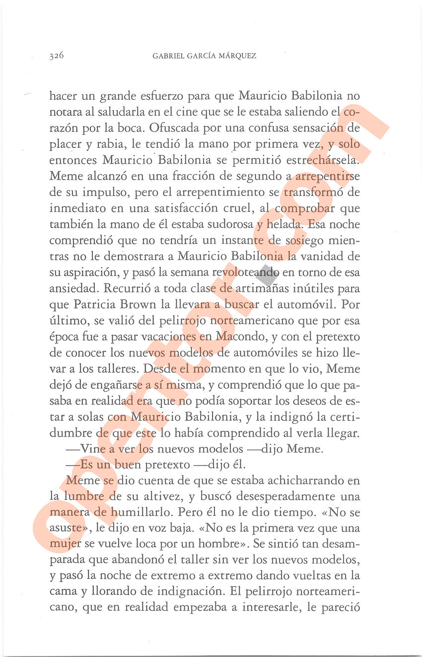Cien años de soledad de Gabriel García Márquez - Página 326