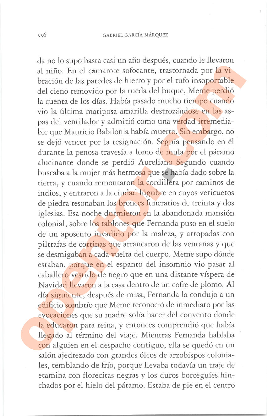 Cien años de soledad de Gabriel García Márquez - Página 336