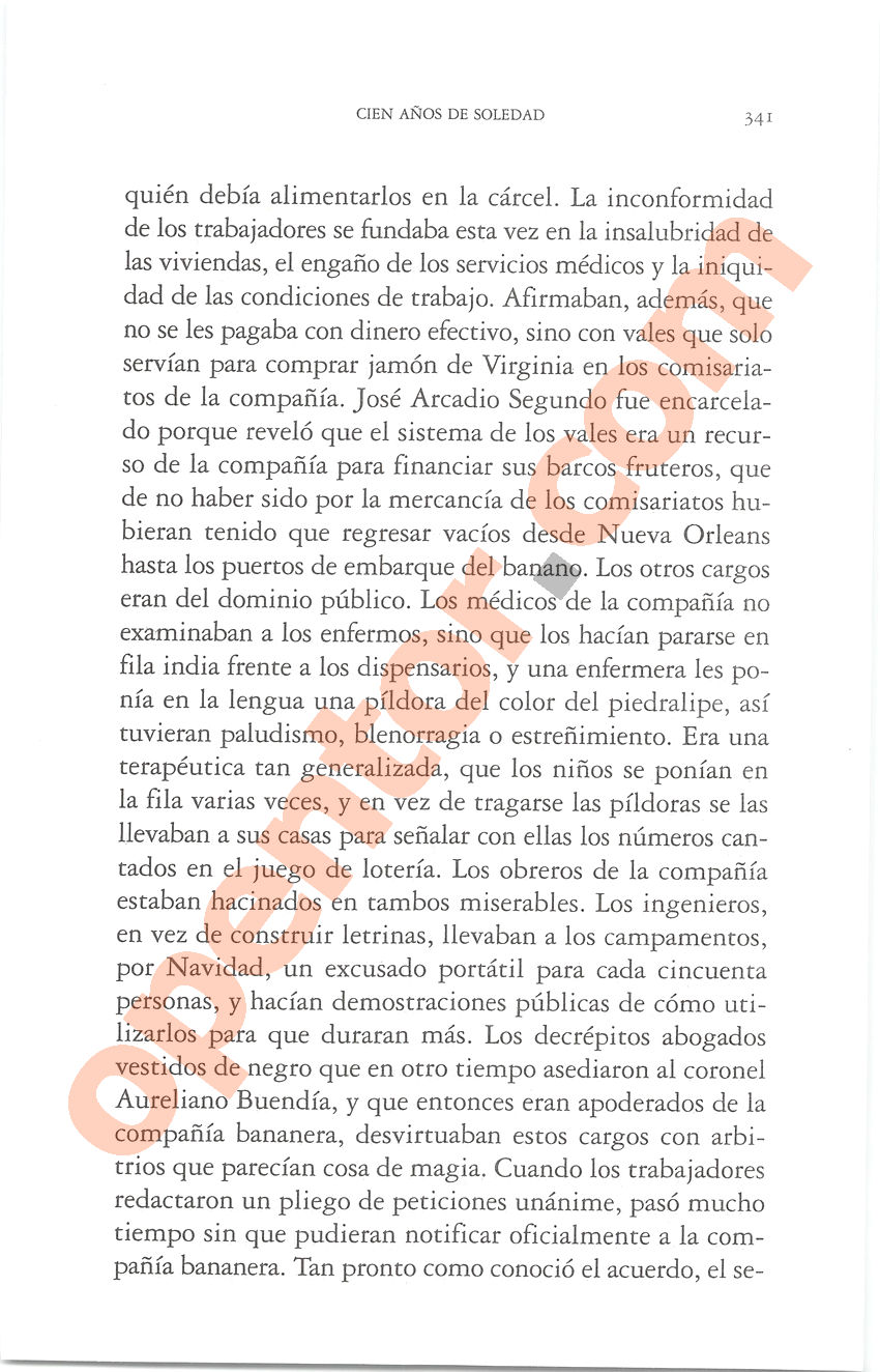 Cien años de soledad de Gabriel García Márquez - Página 341