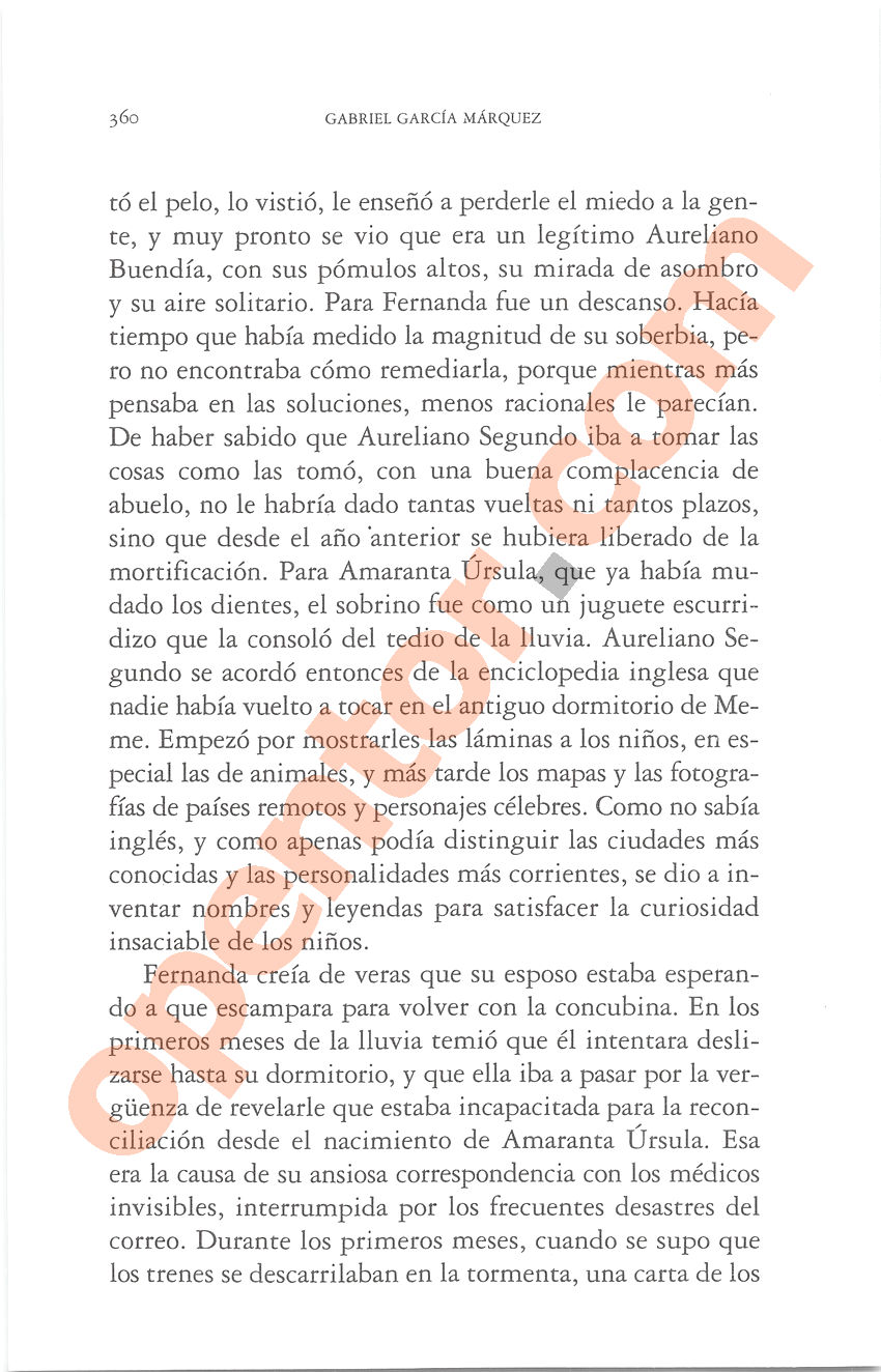 Cien años de soledad de Gabriel García Márquez - Página 360