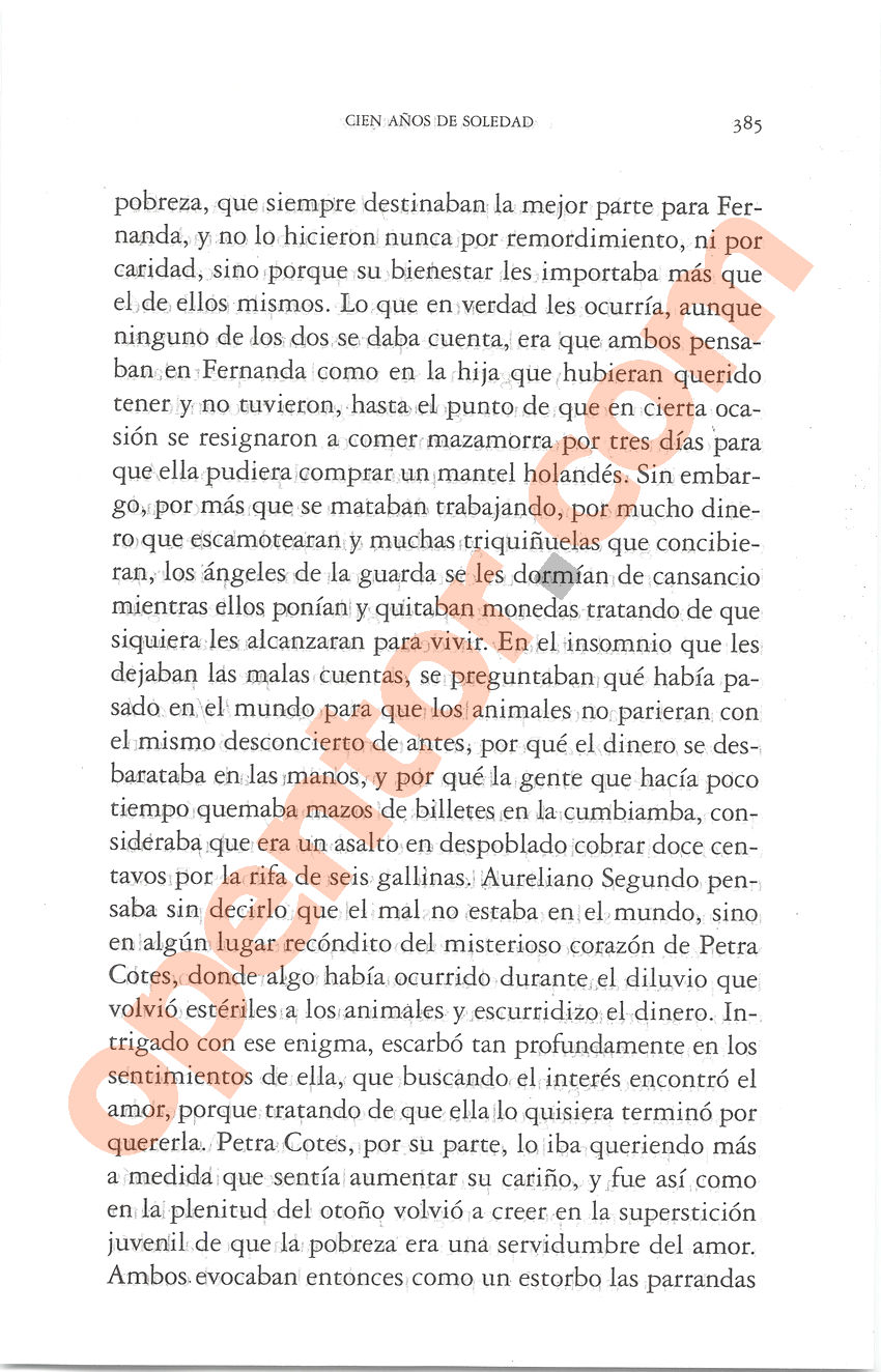 Cien años de soledad de Gabriel García Márquez - Página 385