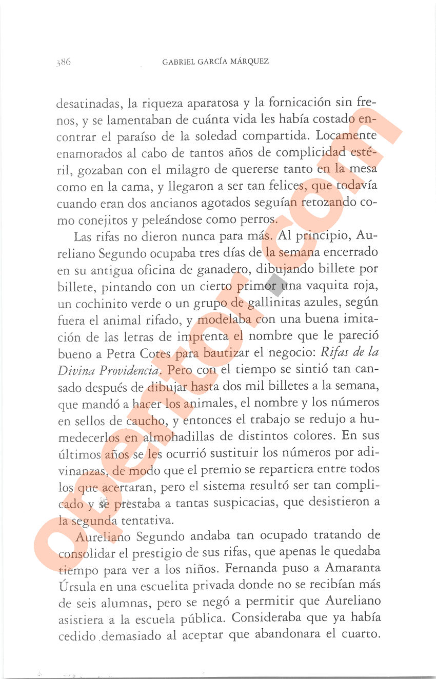 Cien años de soledad de Gabriel García Márquez - Página 386