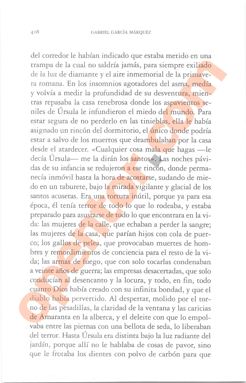 Cien años de soledad de Gabriel García Márquez - Página 418