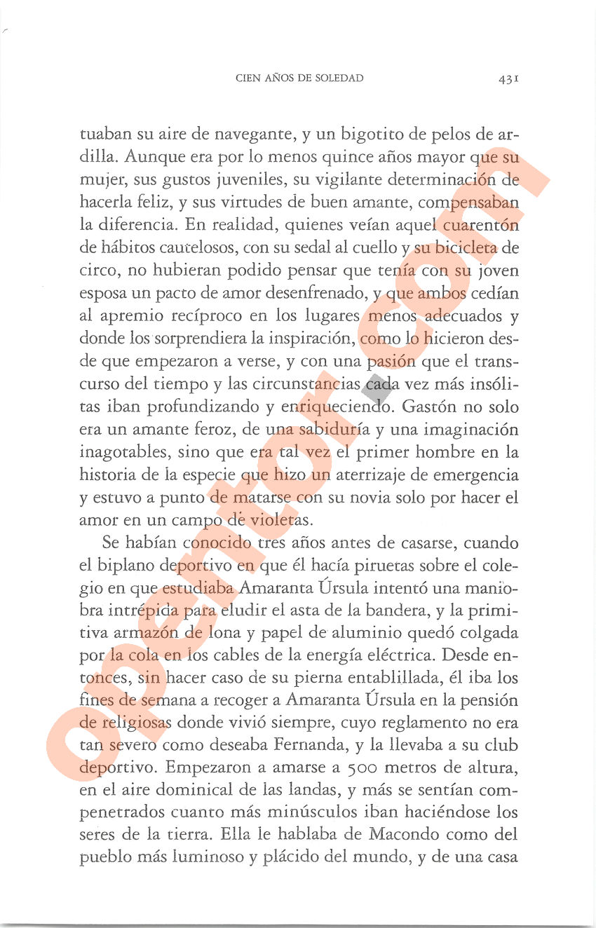 Cien años de soledad de Gabriel García Márquez - Página 431