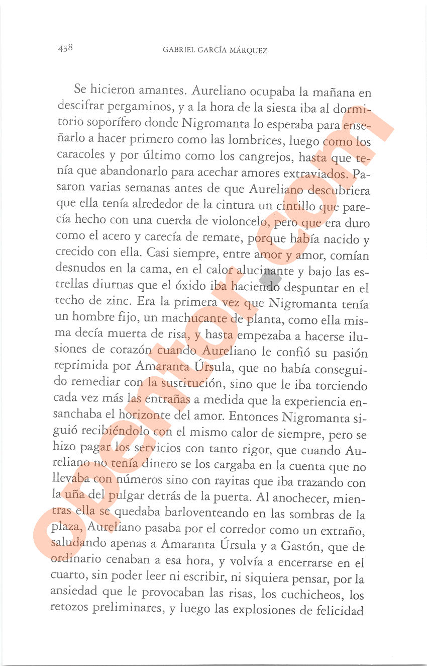 Cien años de soledad de Gabriel García Márquez - Página 438
