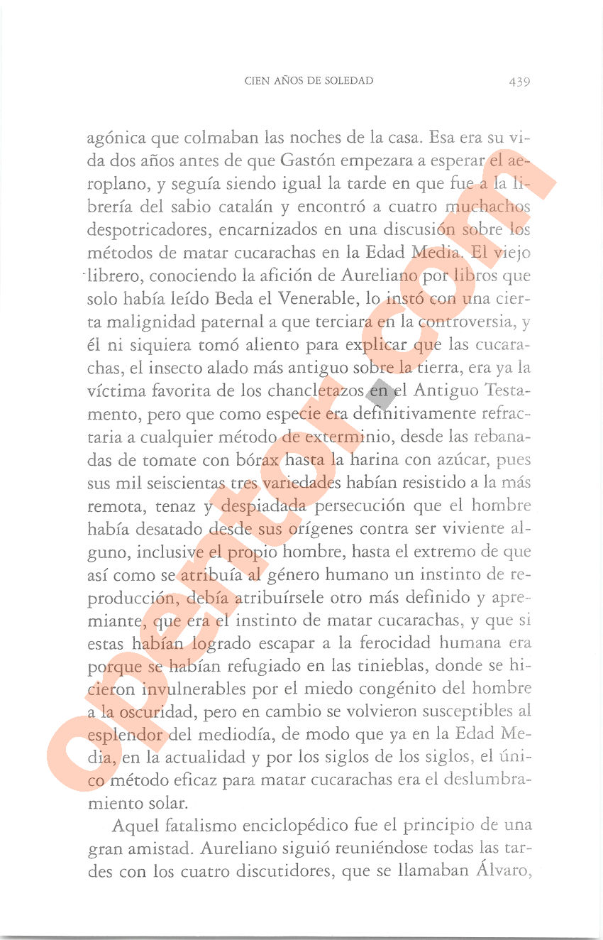 Cien años de soledad de Gabriel García Márquez - Página 439