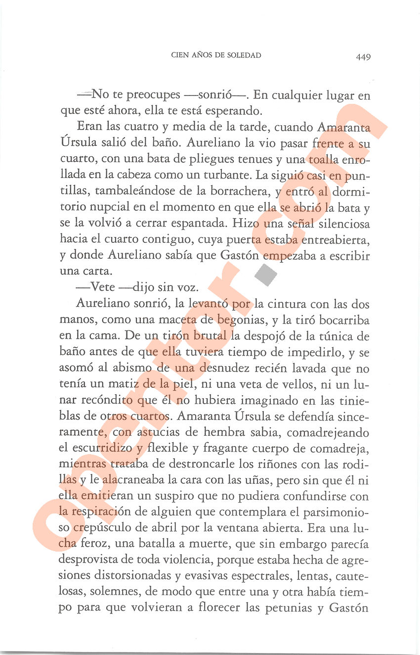 Cien años de soledad de Gabriel García Márquez - Página 449