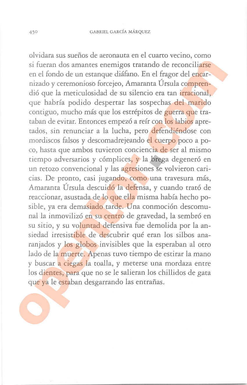 Cien años de soledad de Gabriel García Márquez - Página 450