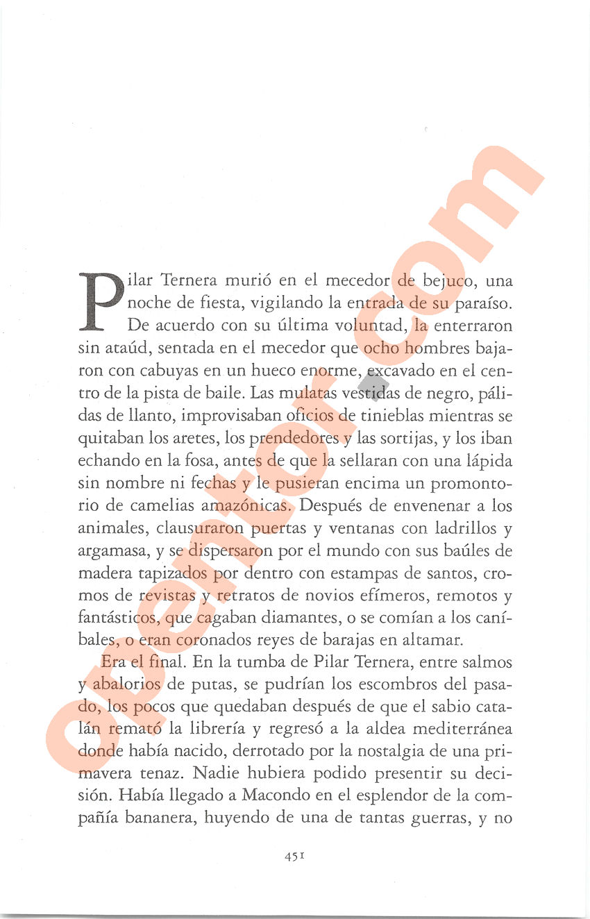 Cien años de soledad de Gabriel García Márquez - Página 451